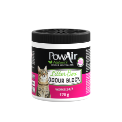 PowAir Pet Cat Litter Box Odour Destroyer Block