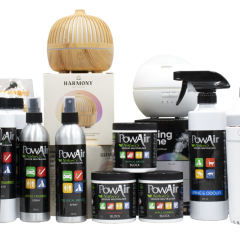 PowAir Product Range (Inc. Mist Dispensers)