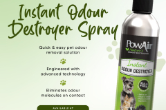 PowAir Instant Odour Destroyer Spray Explainer