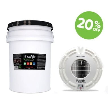 PowAir Cyclone Fan Bundle Gel Odour Neutraliser