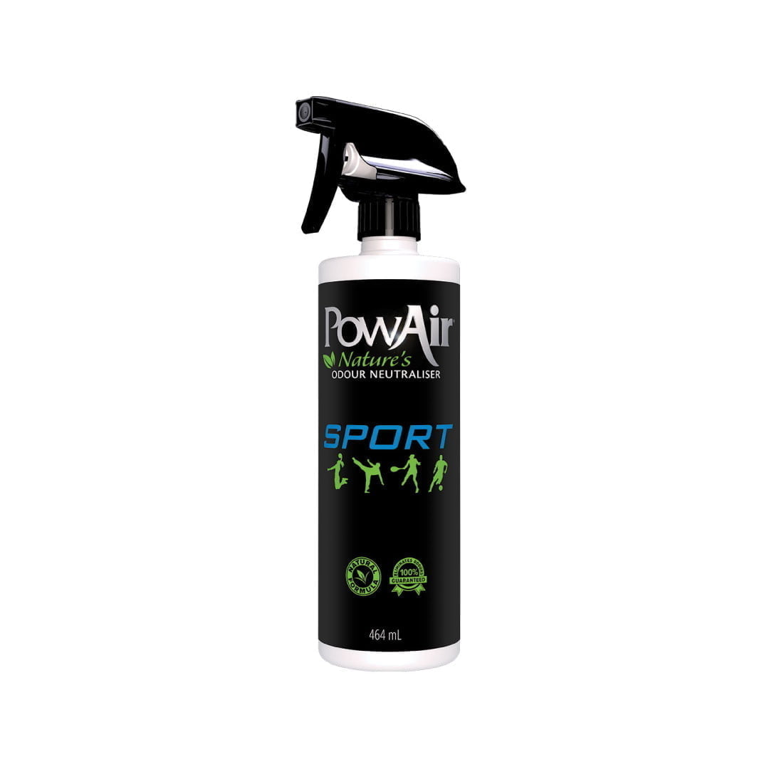 PowAir Sport - natural odour neutraliser - pet safe cleaning PowAir Sport - natural odour neutraliser - pet safe cleaning