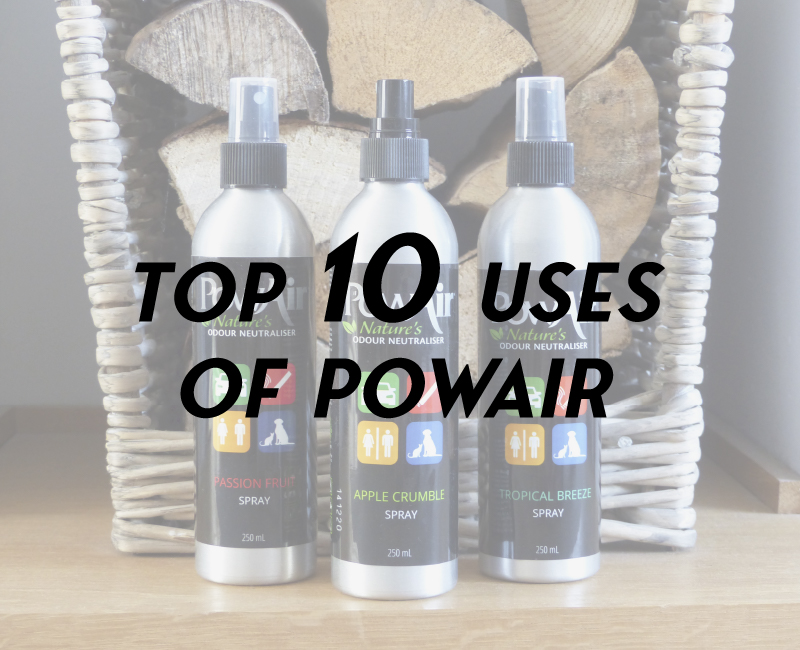 top 10 uses of powair - home odour neutralisers