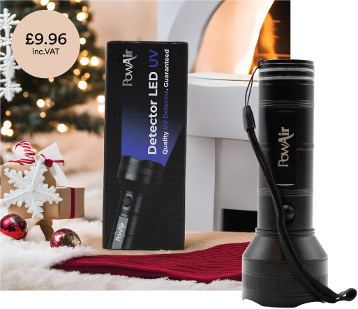 PowAir's UV Urine Torch makes a fantastic gift for pet owners and the perfect stocking filler present