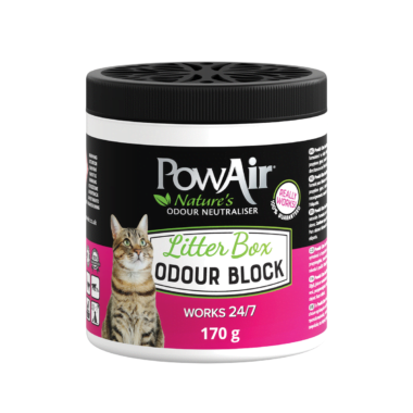 PowAir Litter Box Odour Removal Block Destroyer Kit