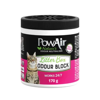 PowAir Litter Box Odour Removal Block Destroyer Kit