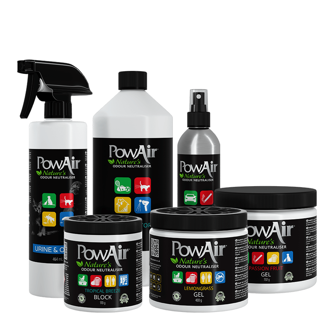 Natural, Pet-Safe Odour Neutralisers available at PowAirPets.com